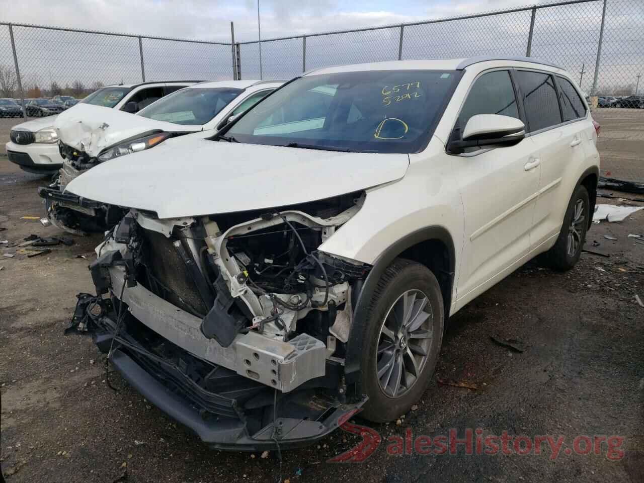 5TDJZRFH3HS415432 2017 TOYOTA HIGHLANDER