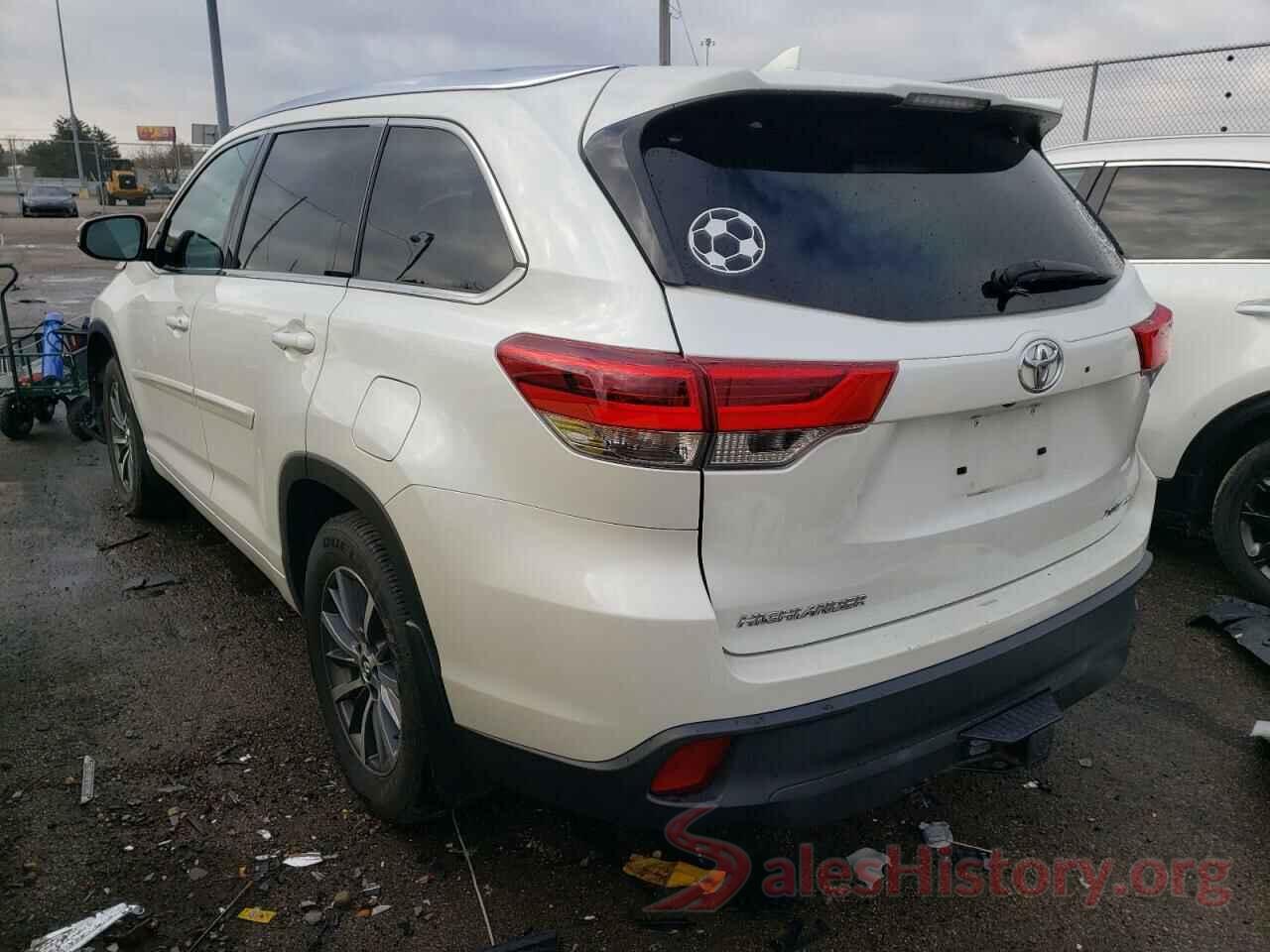 5TDJZRFH3HS415432 2017 TOYOTA HIGHLANDER