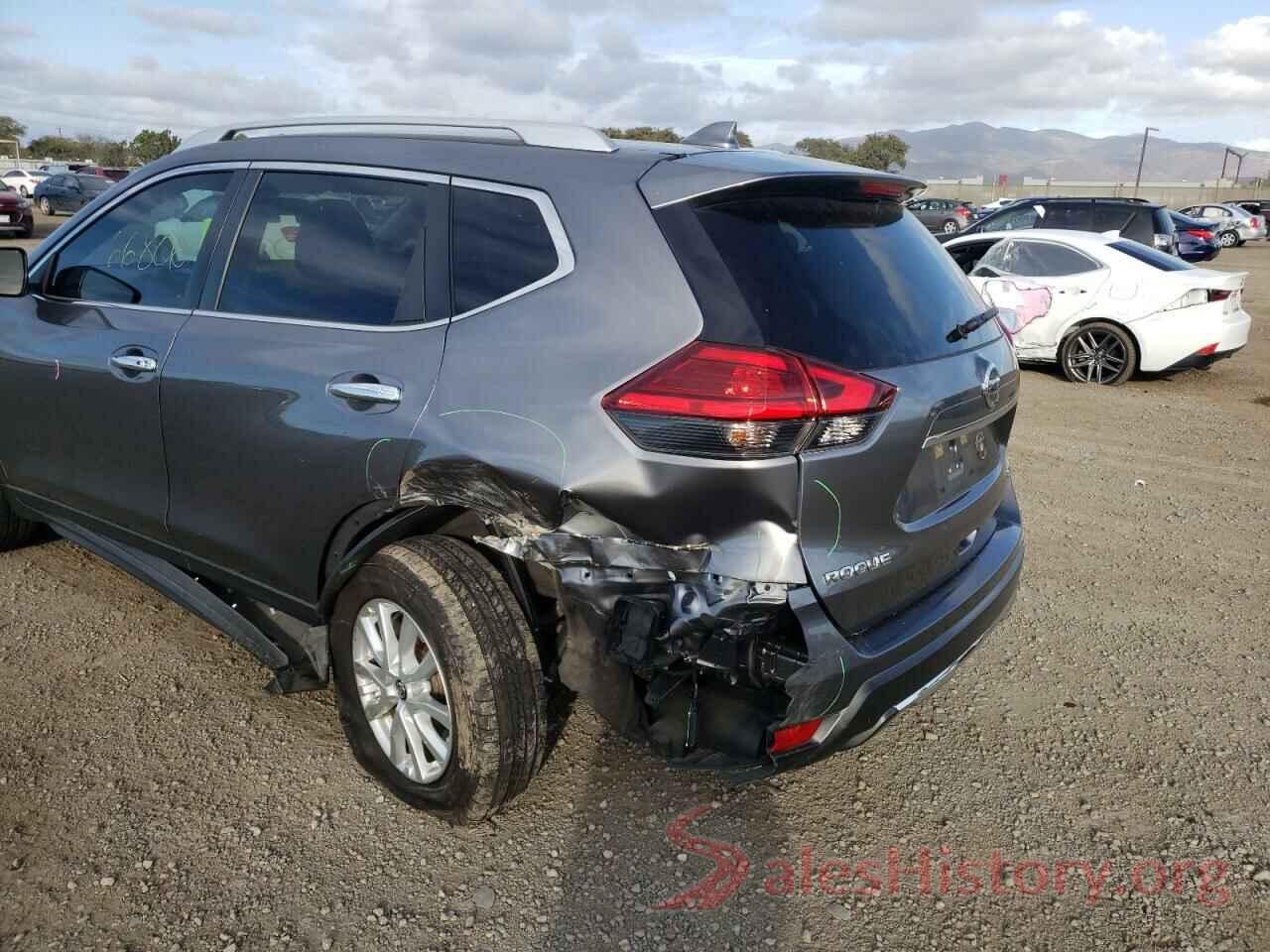 KNMAT2MV3HP509421 2017 NISSAN ROGUE