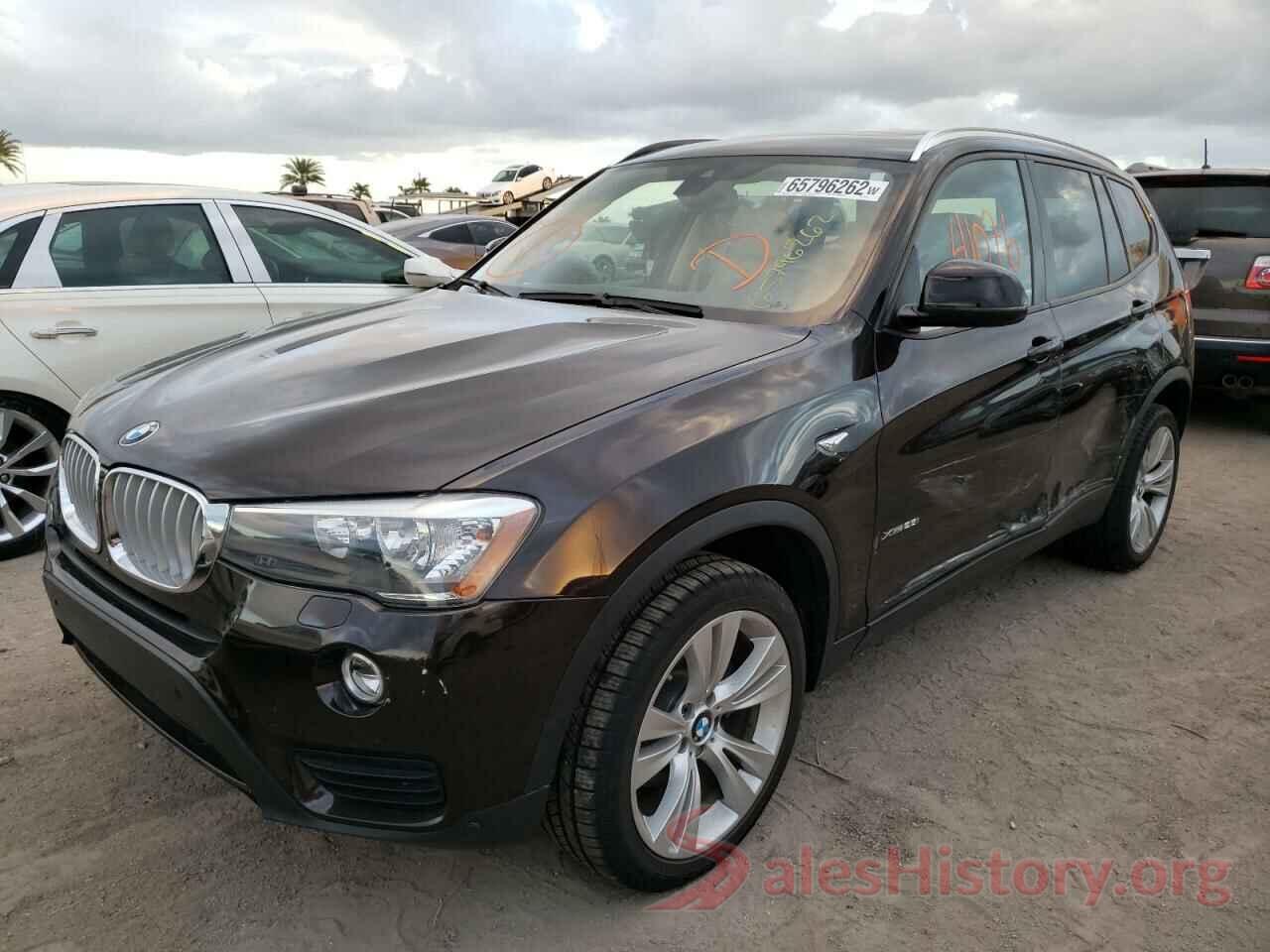 5UXWX9C59G0D85443 2016 BMW X3