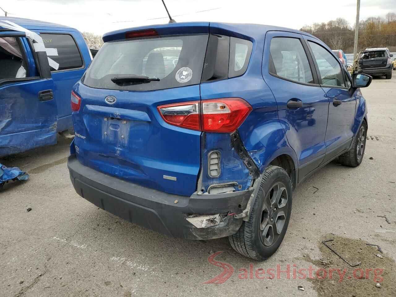 MAJ3P1REXJC229837 2018 FORD ECOSPORT