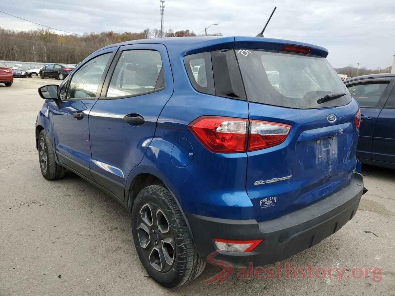 MAJ3P1REXJC229837 2018 FORD ECOSPORT