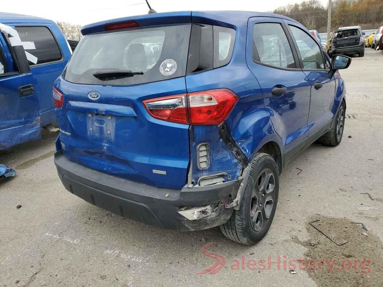 MAJ3P1REXJC229837 2018 FORD ECOSPORT