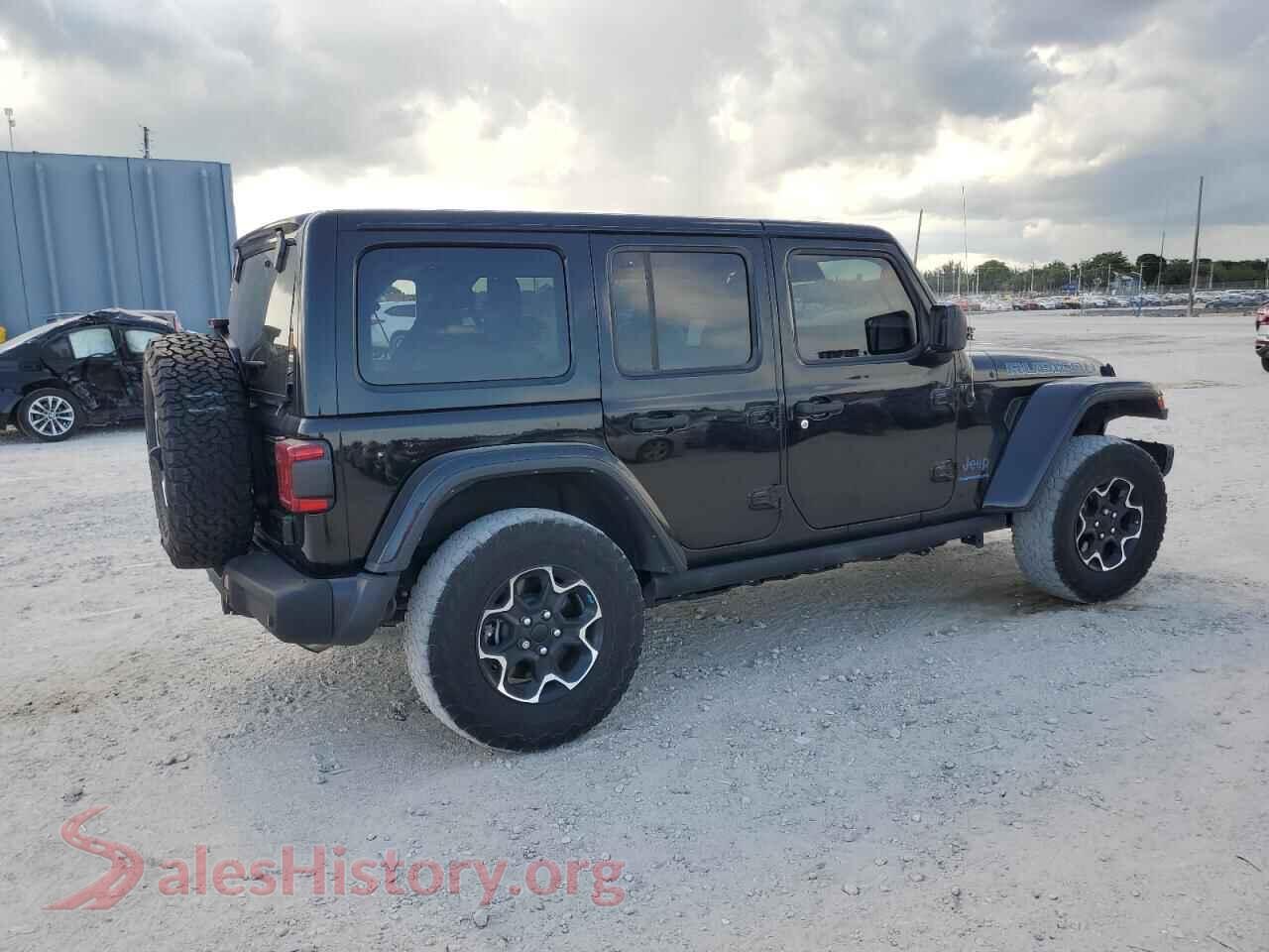 2023 JEEP WRANGLER VIN 1C4JJXR68PW502926, right side view