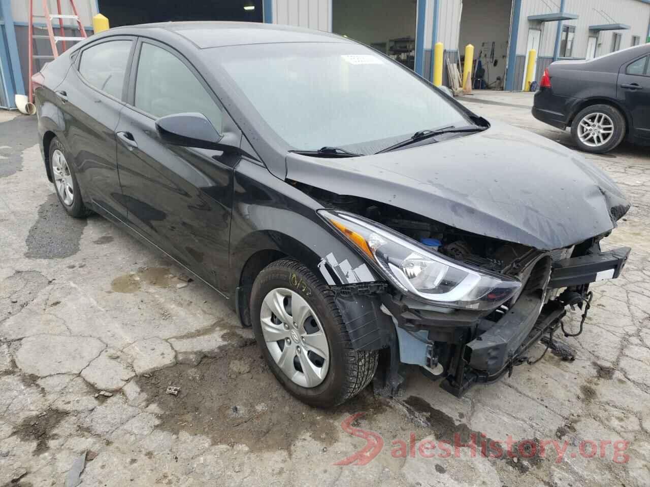 KMHDH4AE0GU646035 2016 HYUNDAI ELANTRA