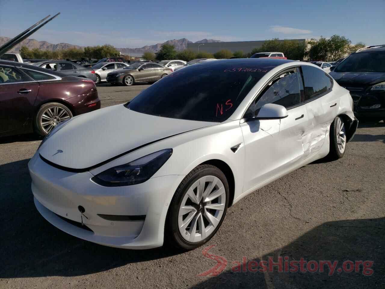 5YJ3E1EA6MF995994 2021 TESLA MODEL 3