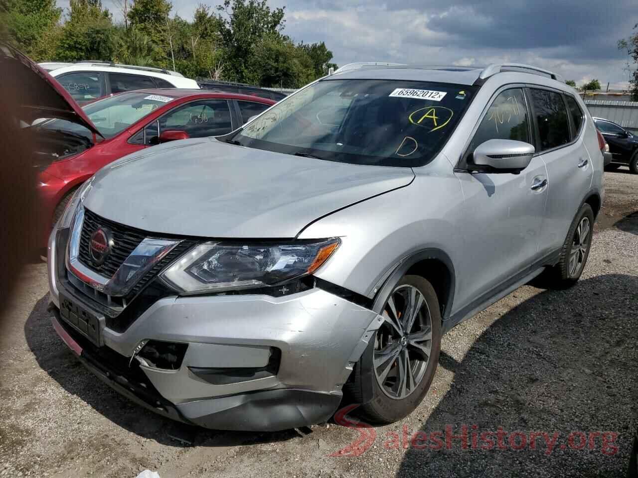 JN8AT2MV5KW385296 2019 NISSAN ROGUE