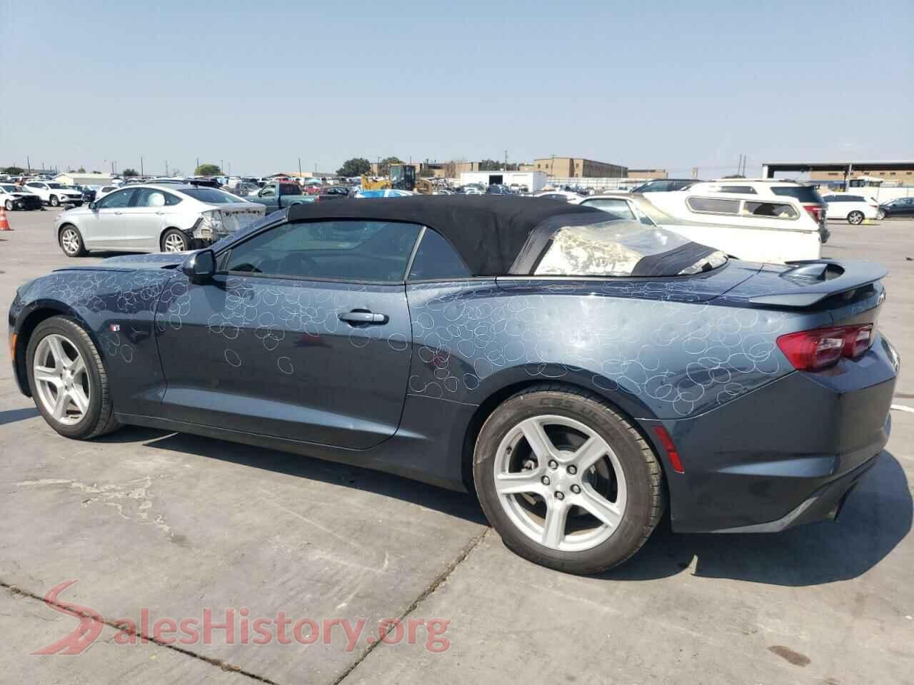 2019 CHEVROLET CAMARO VIN 1G1FB3DS6K0151731, front view