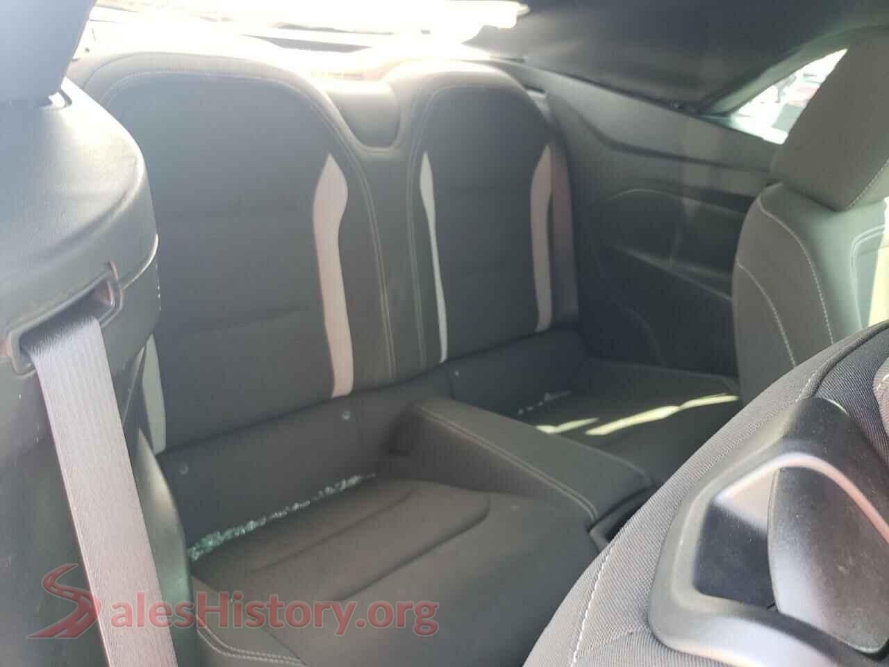2019 CHEVROLET CAMARO VIN 1G1FB3DS6K0151731, odometer mileage