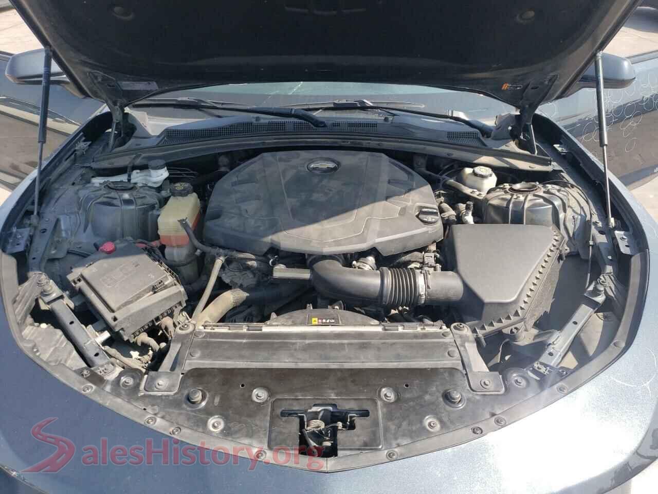 2019 CHEVROLET CAMARO VIN 1G1FB3DS6K0151731, VIN plate
