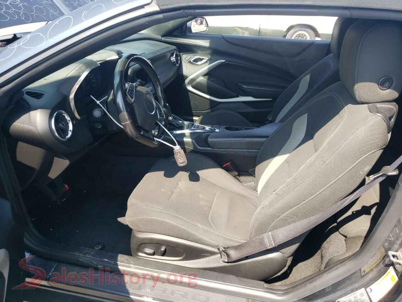 2019 CHEVROLET CAMARO VIN 1G1FB3DS6K0151731, engine bay