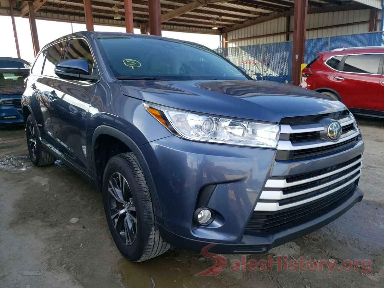 5TDZZRFH3KS358417 2019 TOYOTA HIGHLANDER