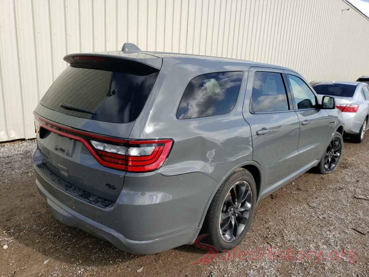 1C4SDHCT9MC791411 2021 DODGE DURANGO