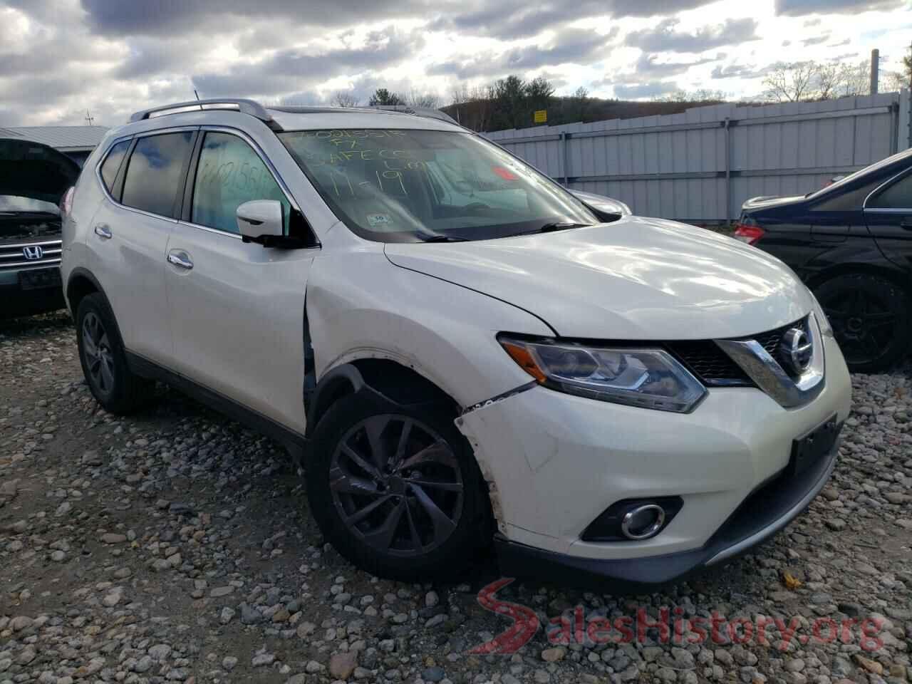 5N1AT2MV7GC780158 2016 NISSAN ROGUE