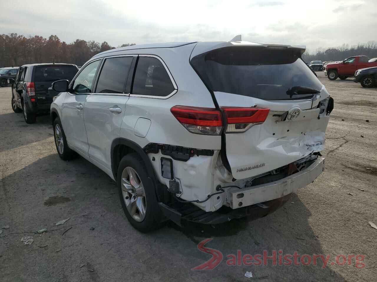 5TDDZRFH0HS454735 2017 TOYOTA HIGHLANDER