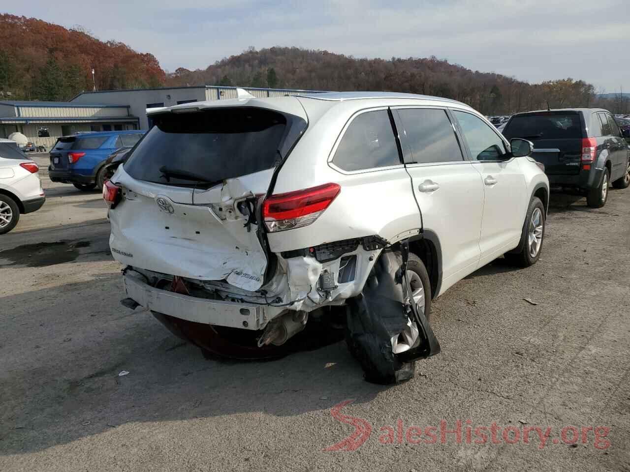 5TDDZRFH0HS454735 2017 TOYOTA HIGHLANDER