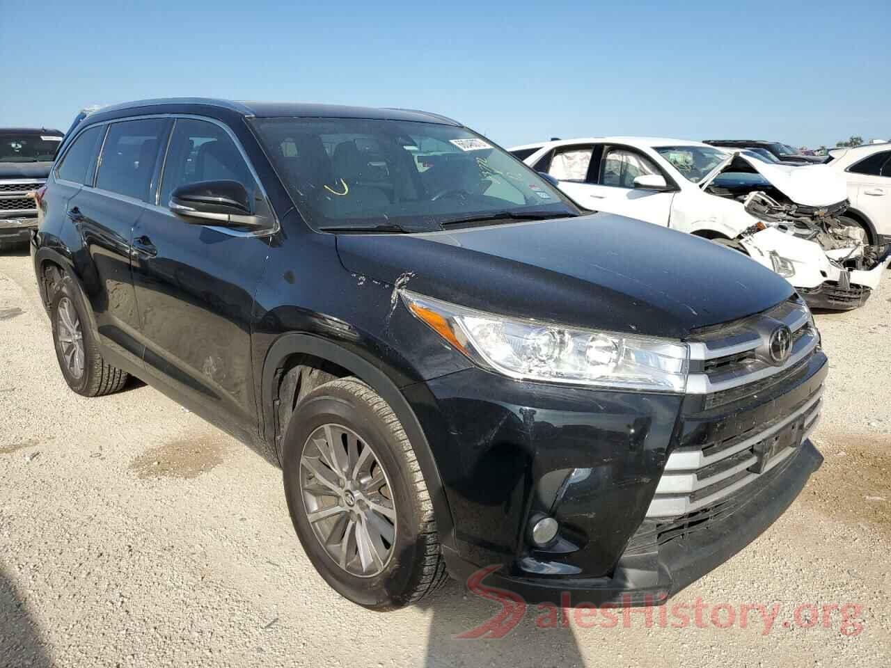 5TDKZRFH8KS551437 2019 TOYOTA HIGHLANDER