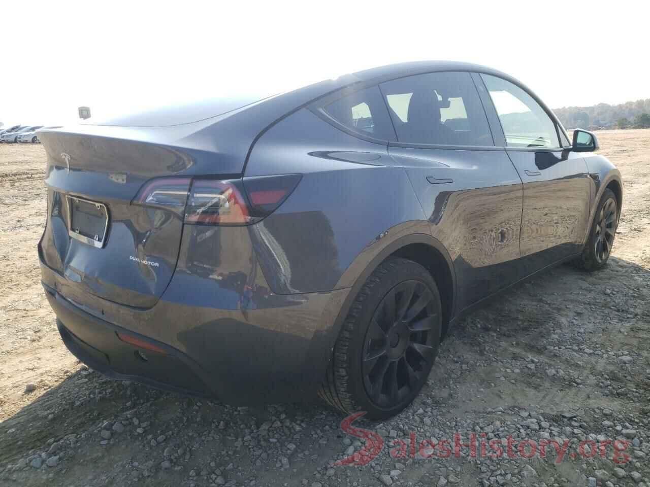 7SAYGDEE1NF443747 2022 TESLA MODEL Y