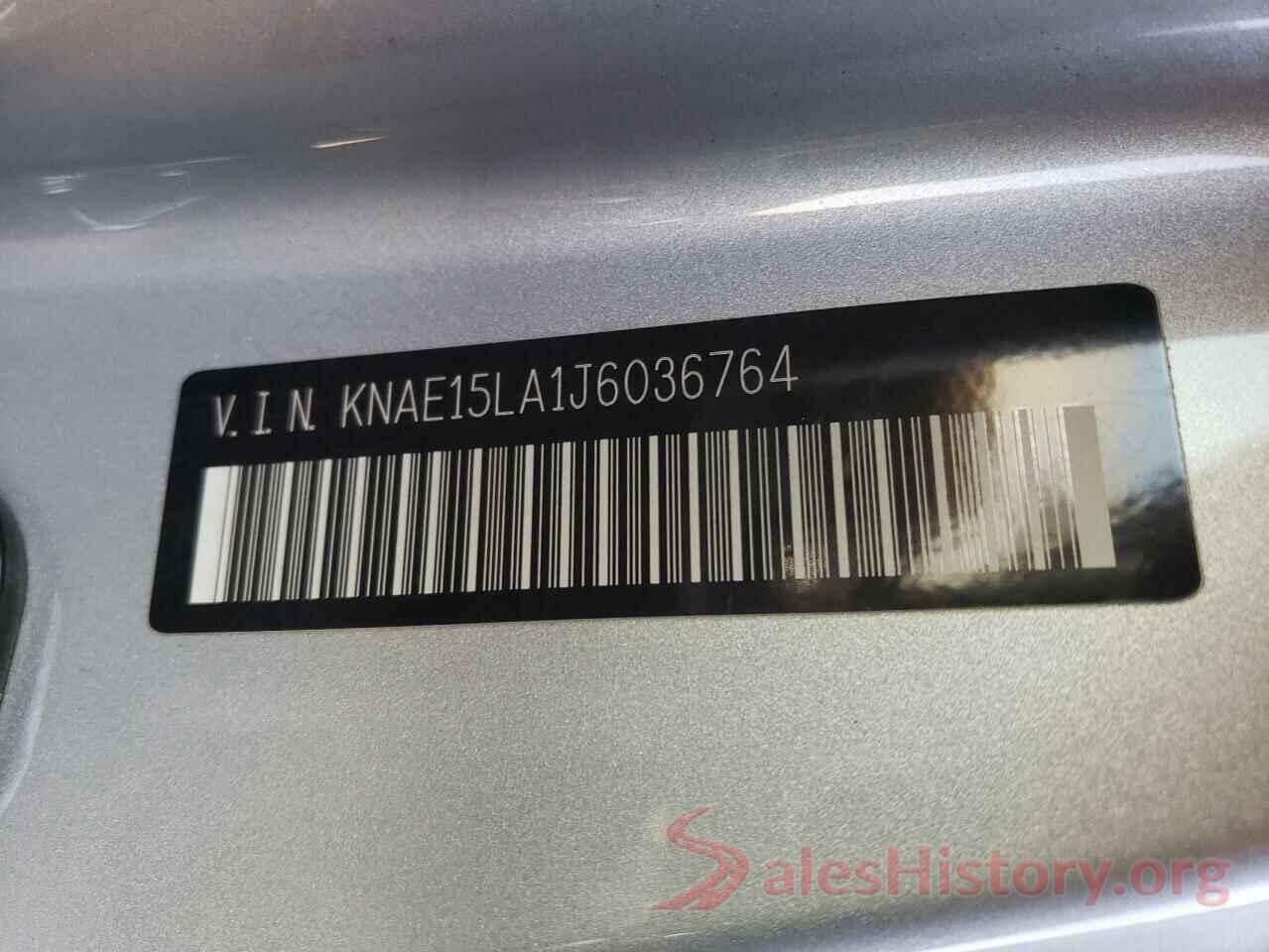 KNAE15LA1J6036764 2018 KIA STINGER