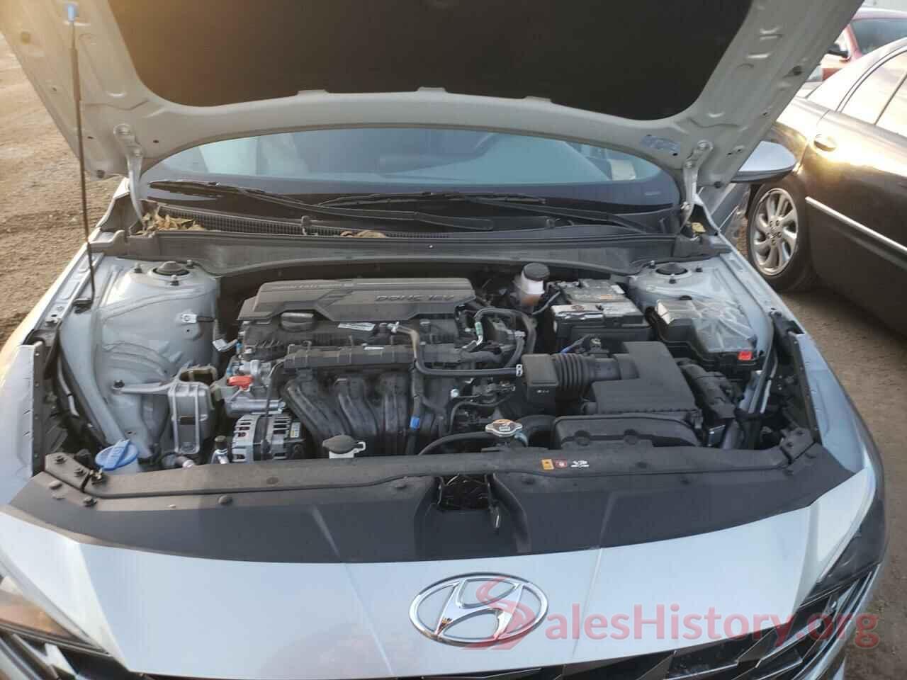 5NPLN4AG2MH019708 2021 HYUNDAI ELANTRA