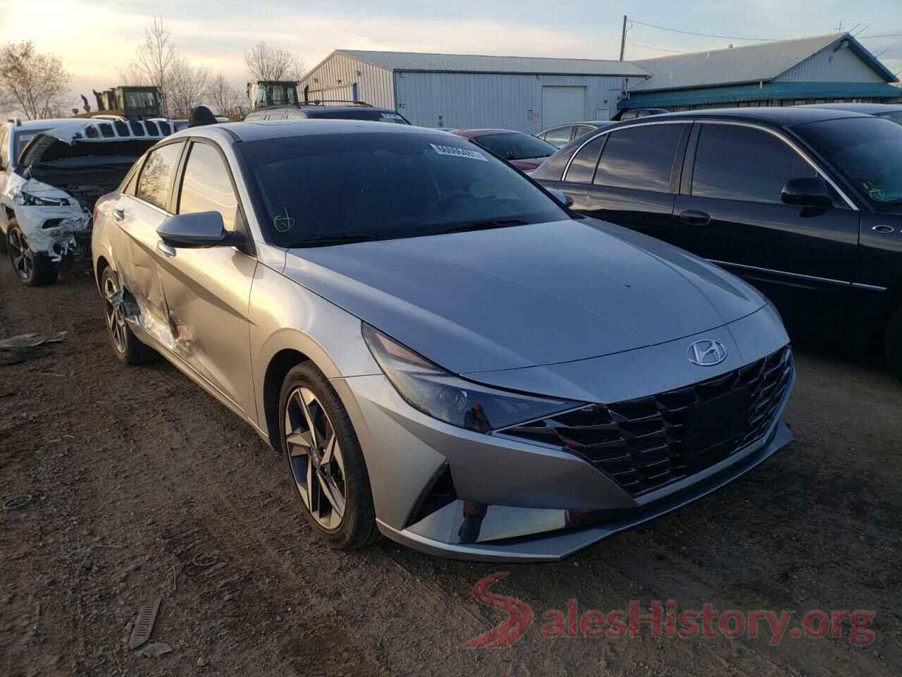 5NPLN4AG2MH019708 2021 HYUNDAI ELANTRA