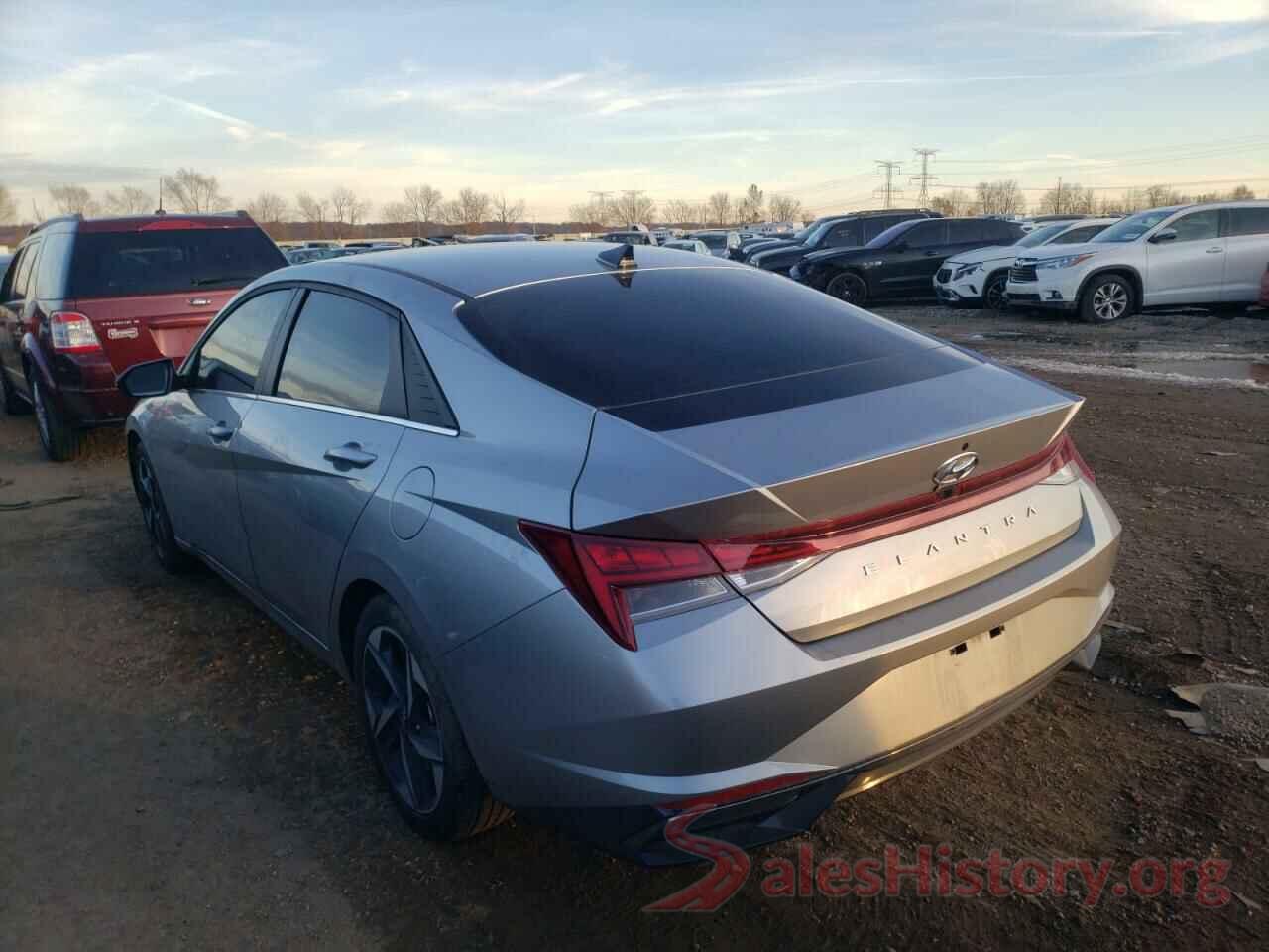 5NPLN4AG2MH019708 2021 HYUNDAI ELANTRA