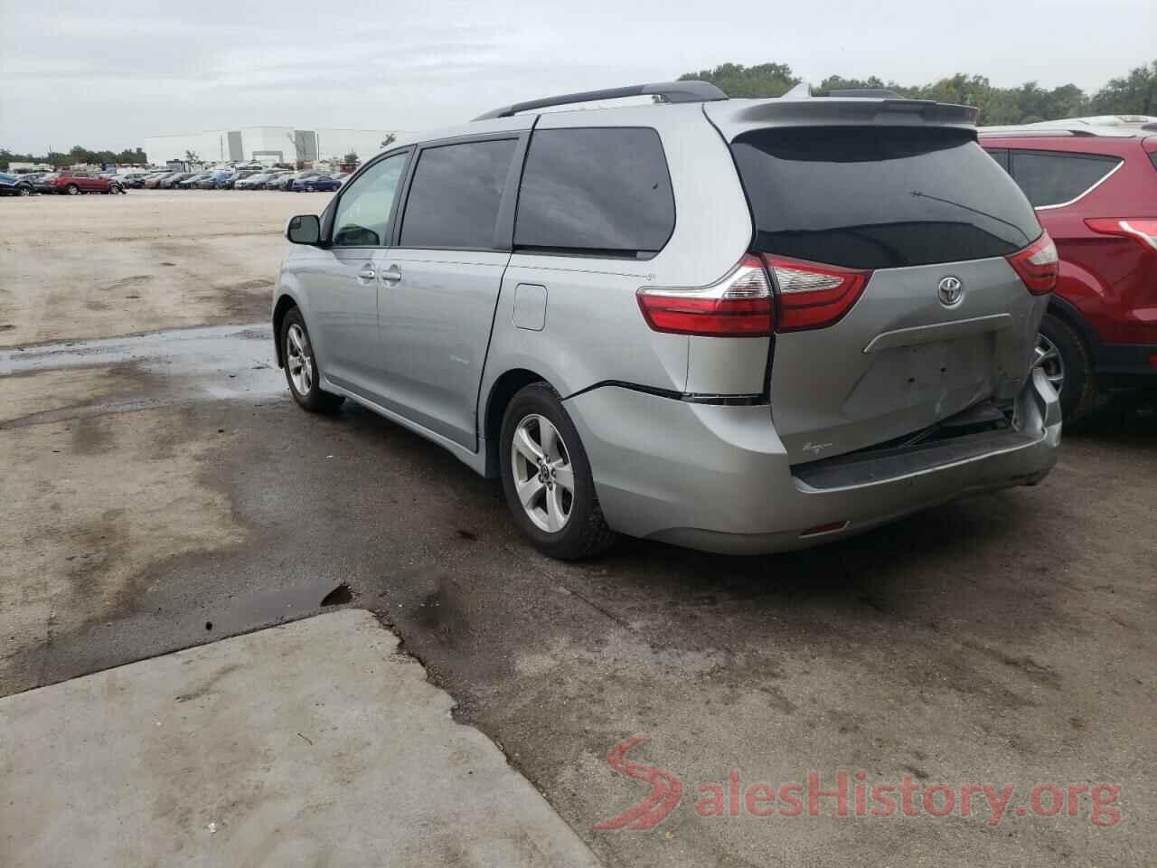 5TDKZ3DCXKS975626 2019 TOYOTA SIENNA