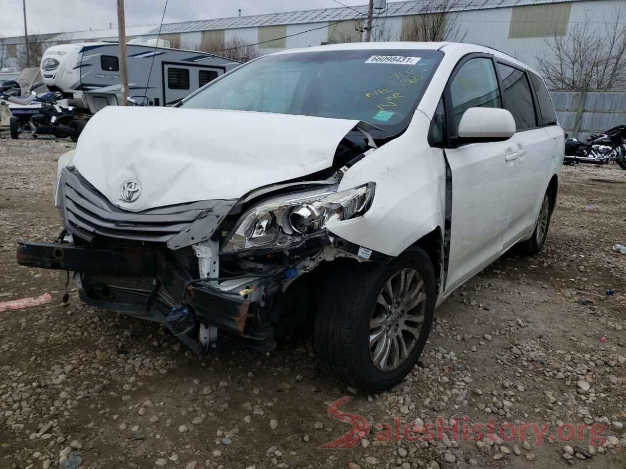 5TDYK3DC9BS106403 2011 TOYOTA SIENNA