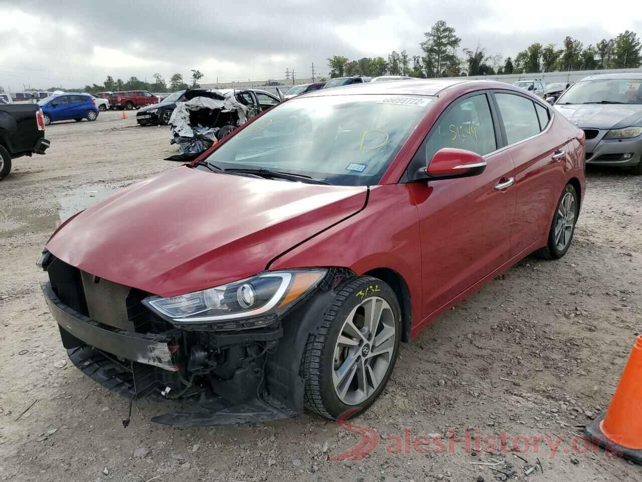 KMHD84LF9HU283712 2017 HYUNDAI ELANTRA