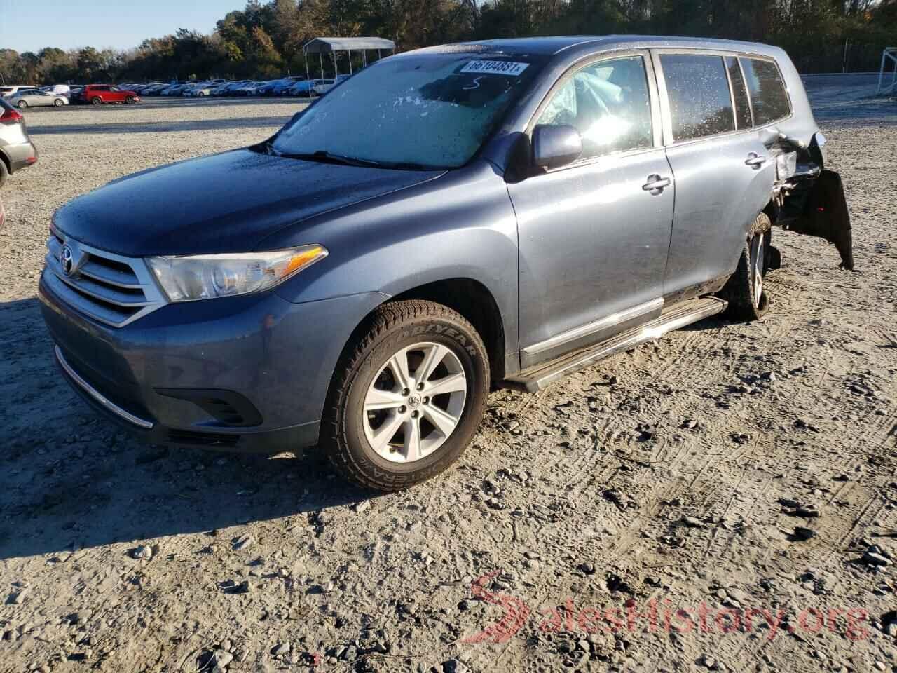 5TDBK3EH1DS273034 2013 TOYOTA HIGHLANDER