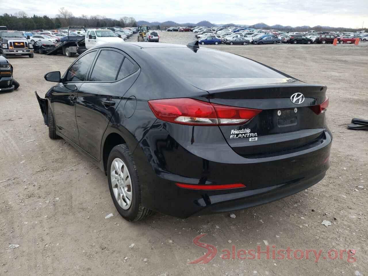 5NPD74LF1HH081738 2017 HYUNDAI ELANTRA