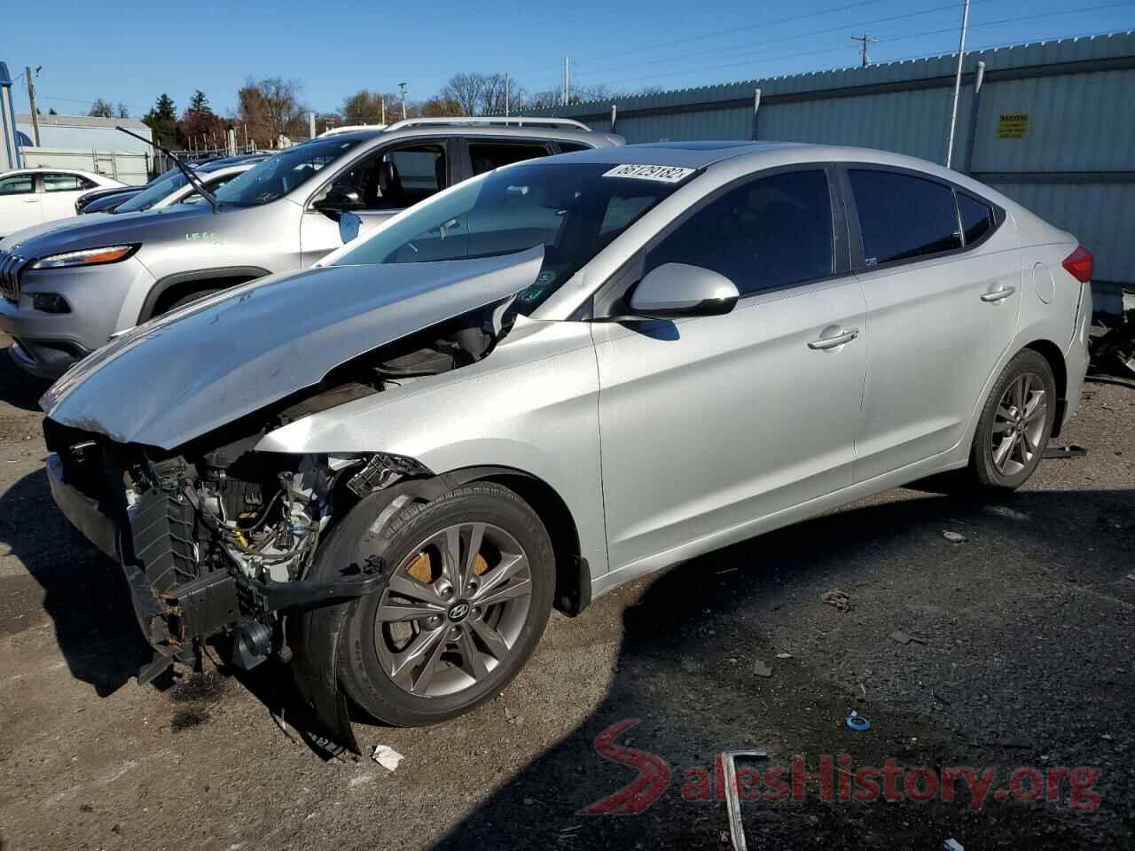 5NPD84LF3JH303375 2018 HYUNDAI ELANTRA