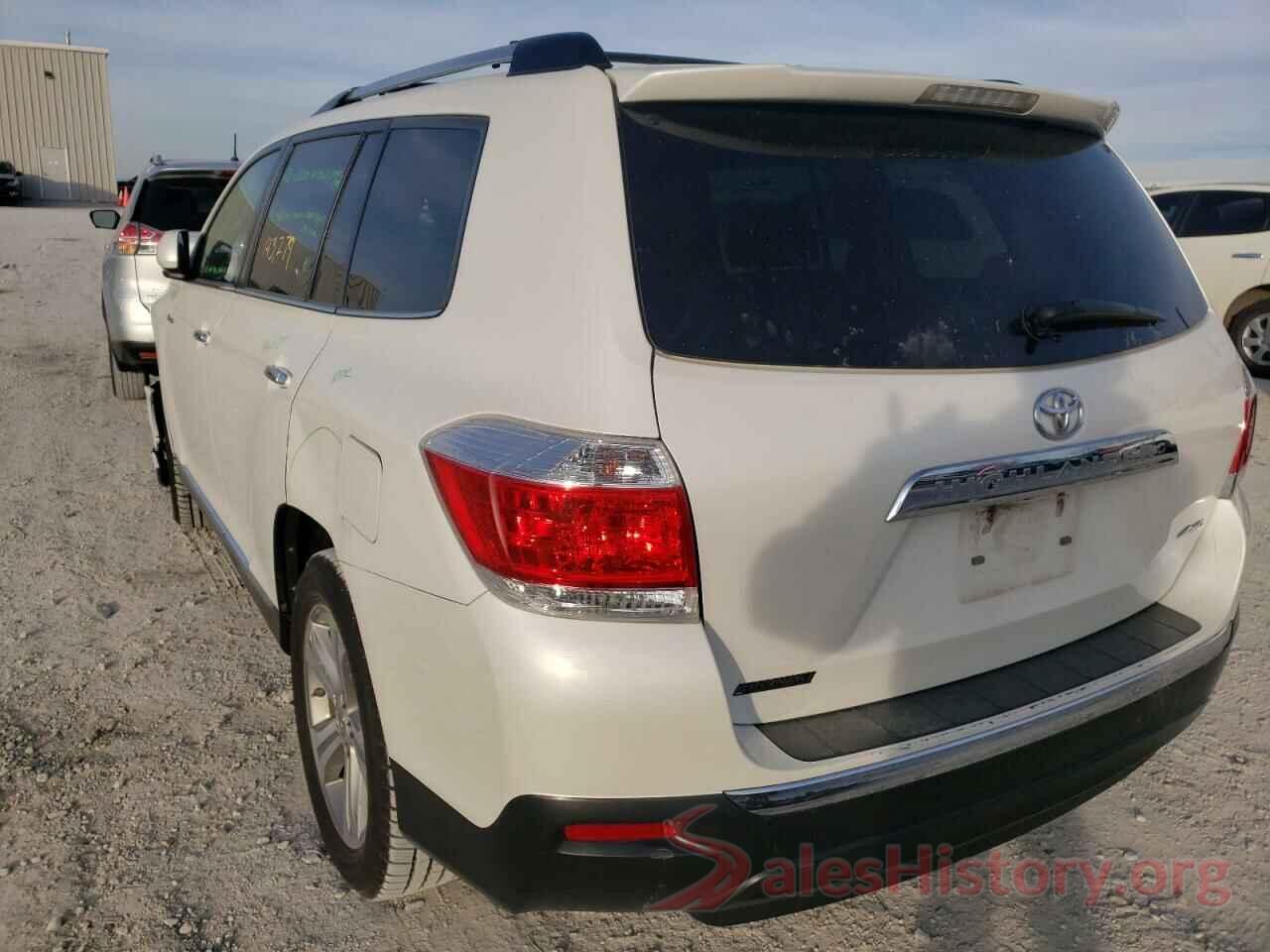 5TDDK3EH2DS270989 2013 TOYOTA HIGHLANDER