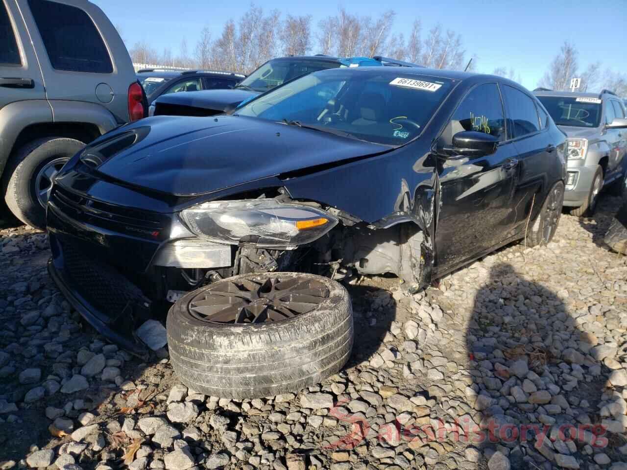 1C3CDFFA8GD822282 2016 DODGE DART