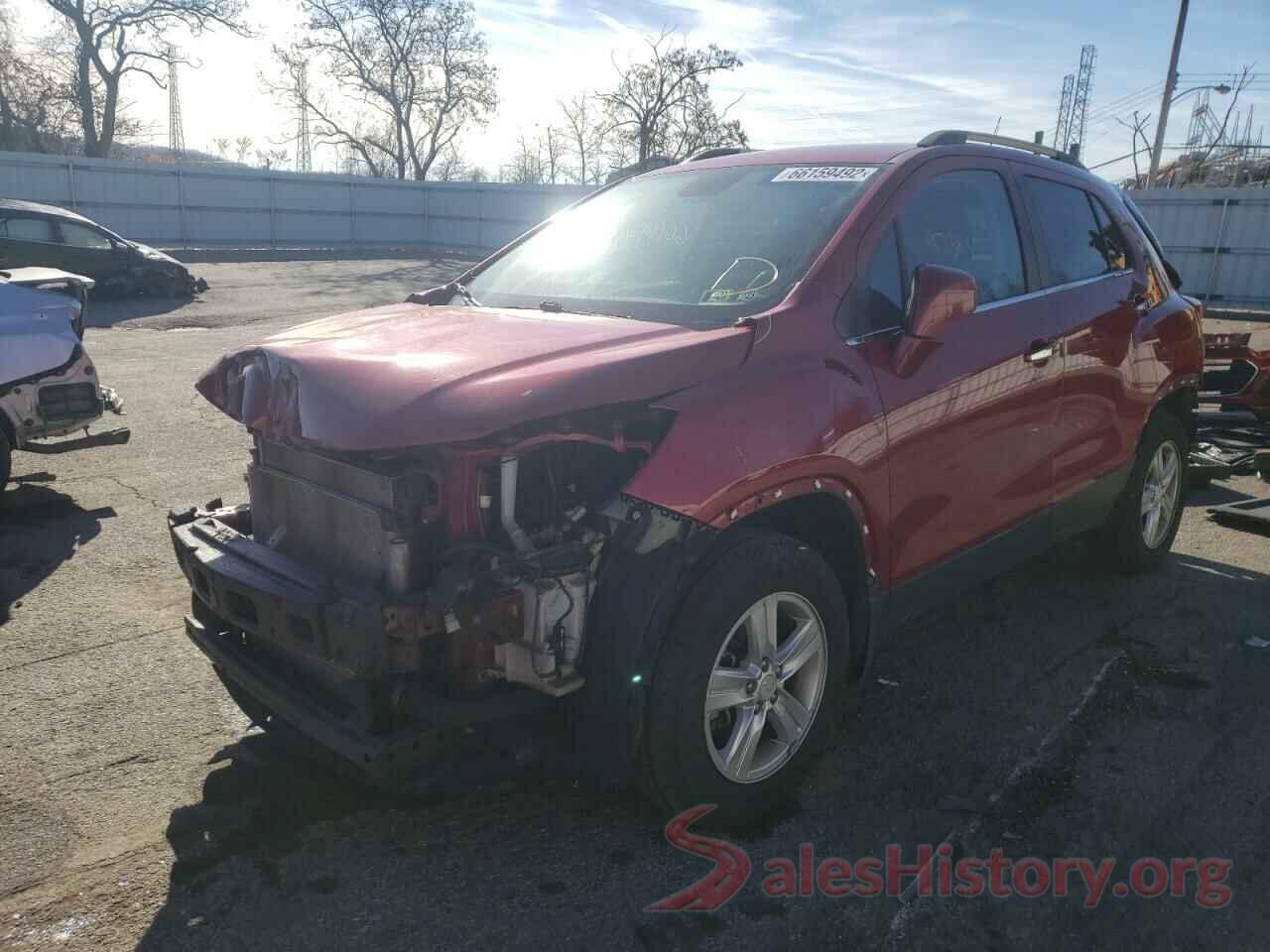 3GNCJPSB0JL261609 2018 CHEVROLET TRAX