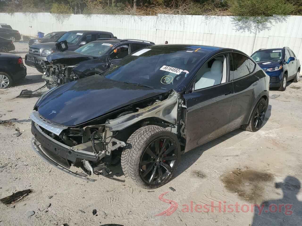 5YJYGDEF0MF194524 2021 TESLA MODEL Y