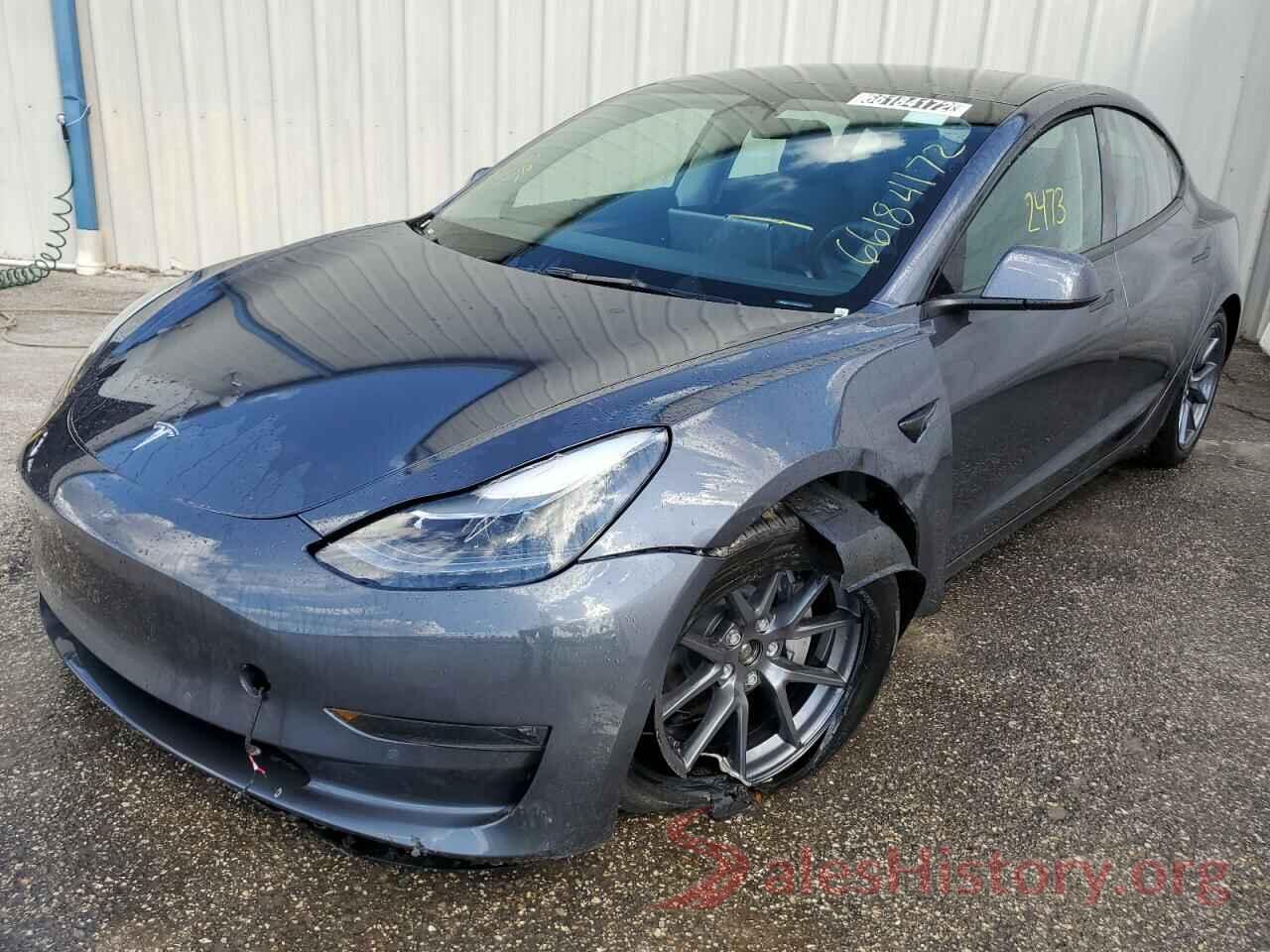 5YJ3E1EB3NF291147 2022 TESLA MODEL 3