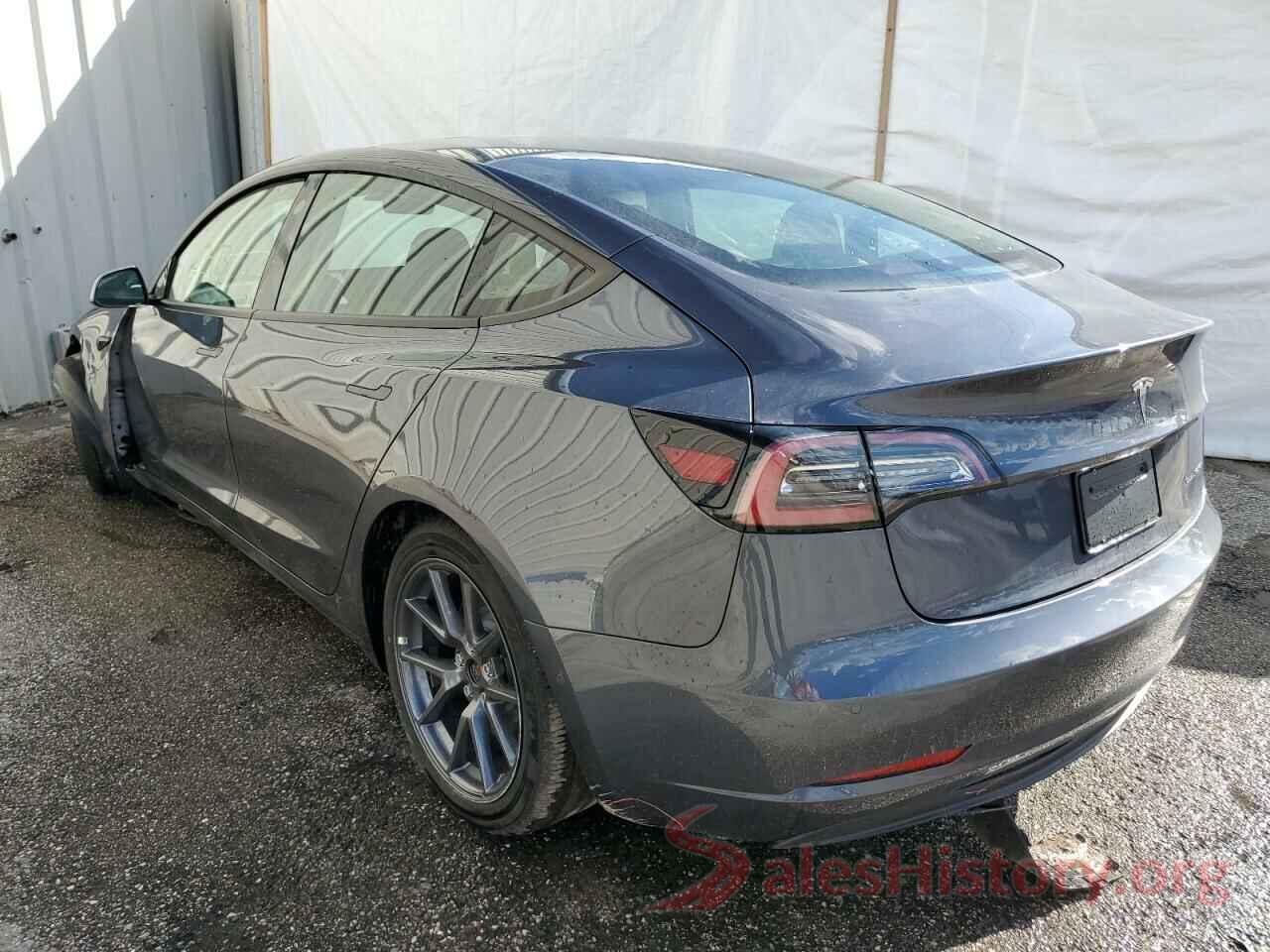 5YJ3E1EB3NF291147 2022 TESLA MODEL 3