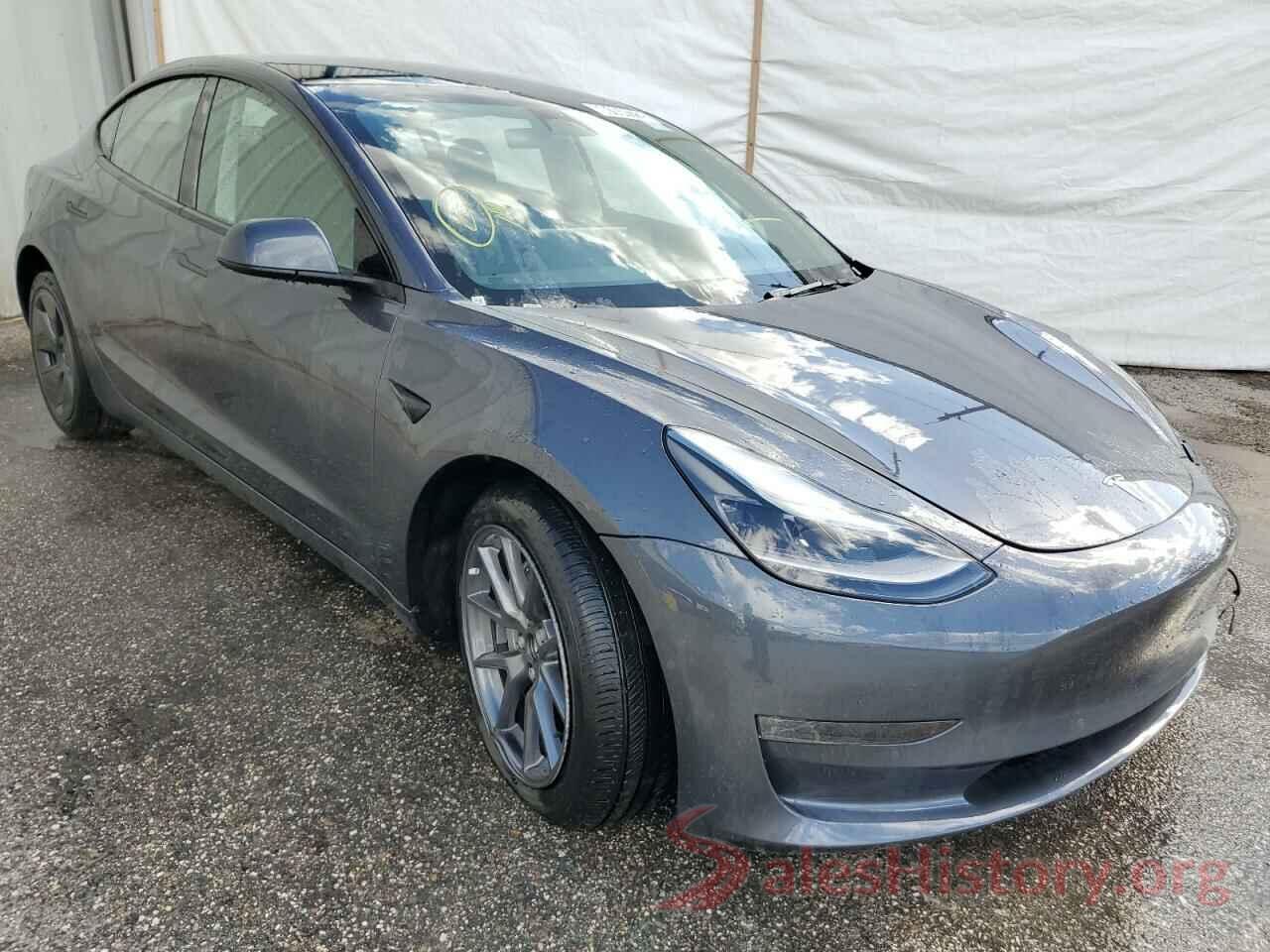 5YJ3E1EB3NF291147 2022 TESLA MODEL 3