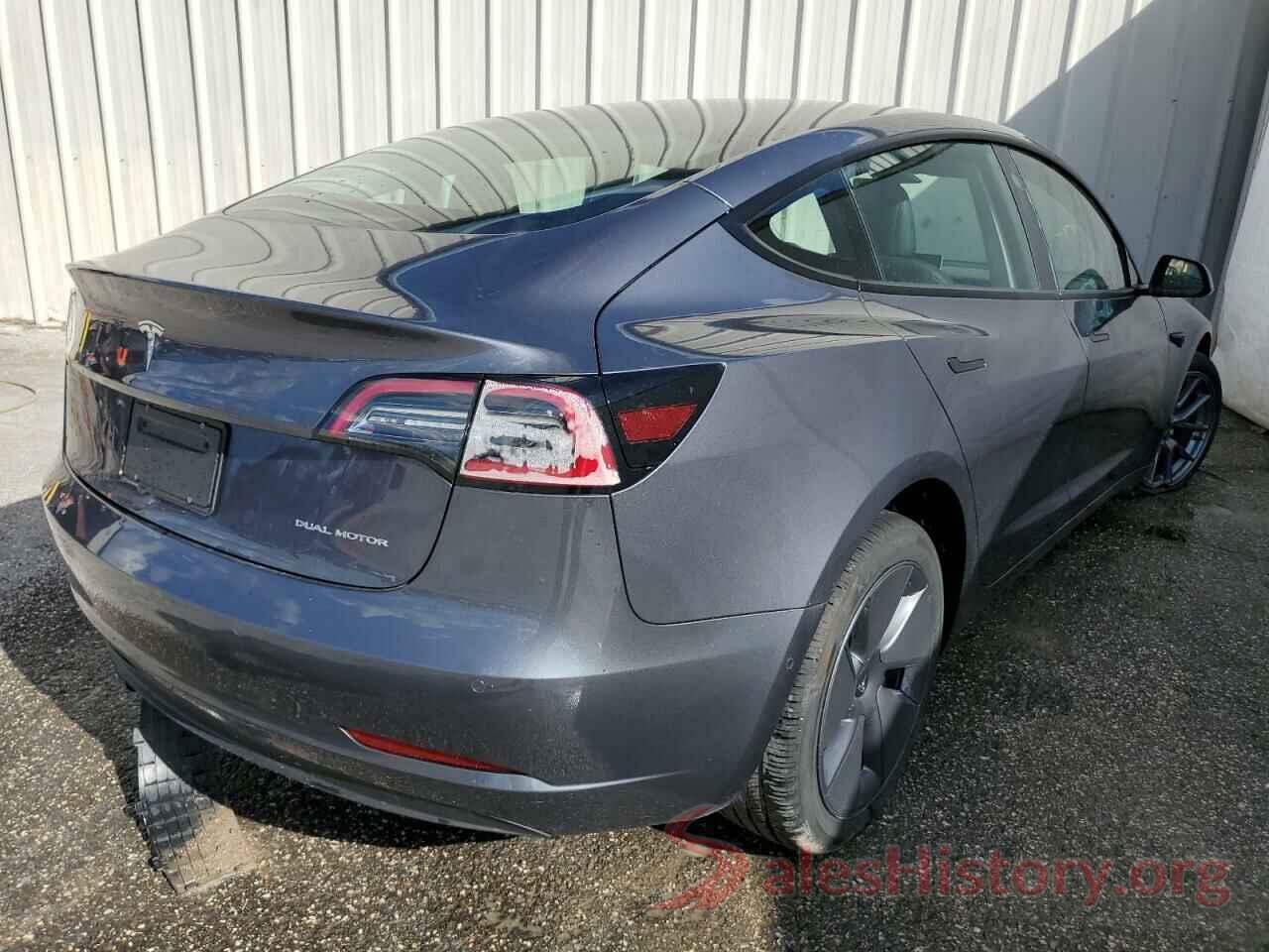 5YJ3E1EB3NF291147 2022 TESLA MODEL 3