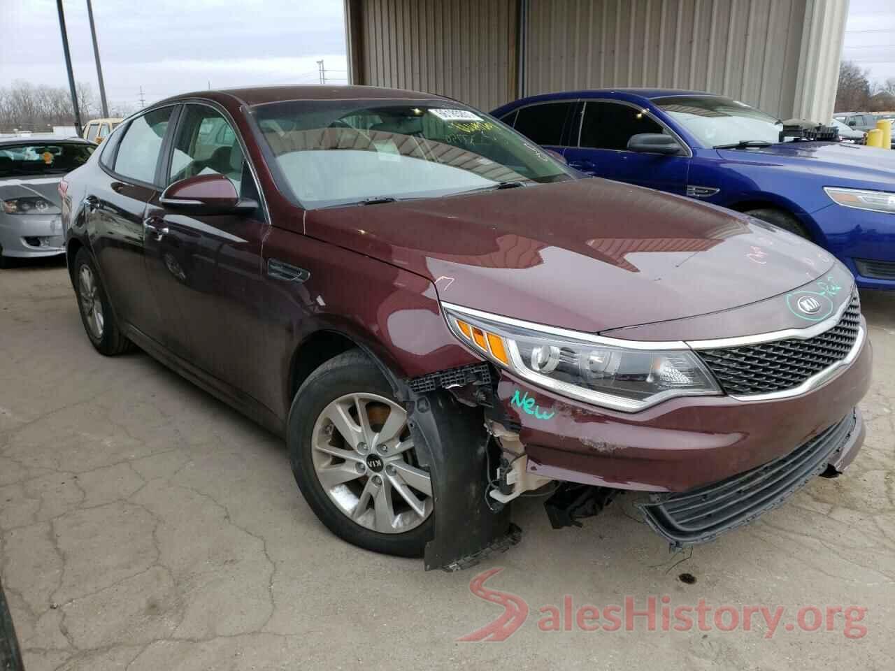 5XXGT4L36GG101233 2016 KIA OPTIMA