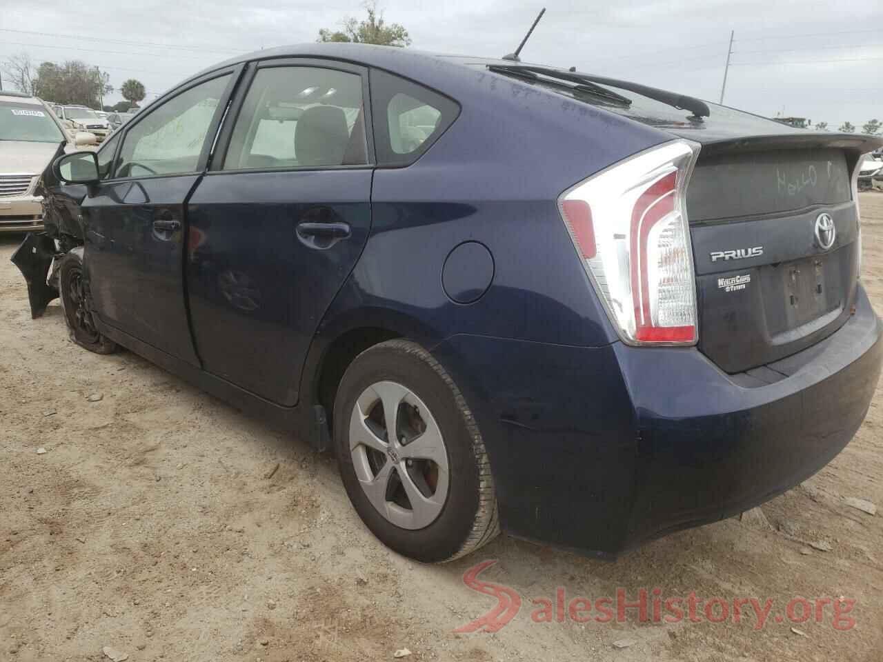 JTDKN3DUXF0472899 2015 TOYOTA PRIUS