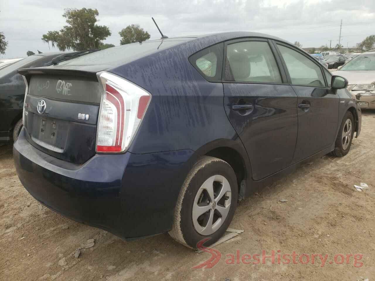 JTDKN3DUXF0472899 2015 TOYOTA PRIUS