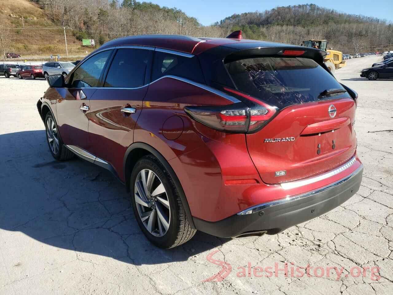 5N1AZ2MS2KN105593 2019 NISSAN MURANO