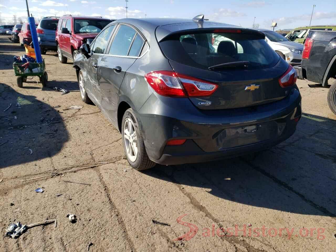 3G1BE6SM1JS647068 2018 CHEVROLET CRUZE