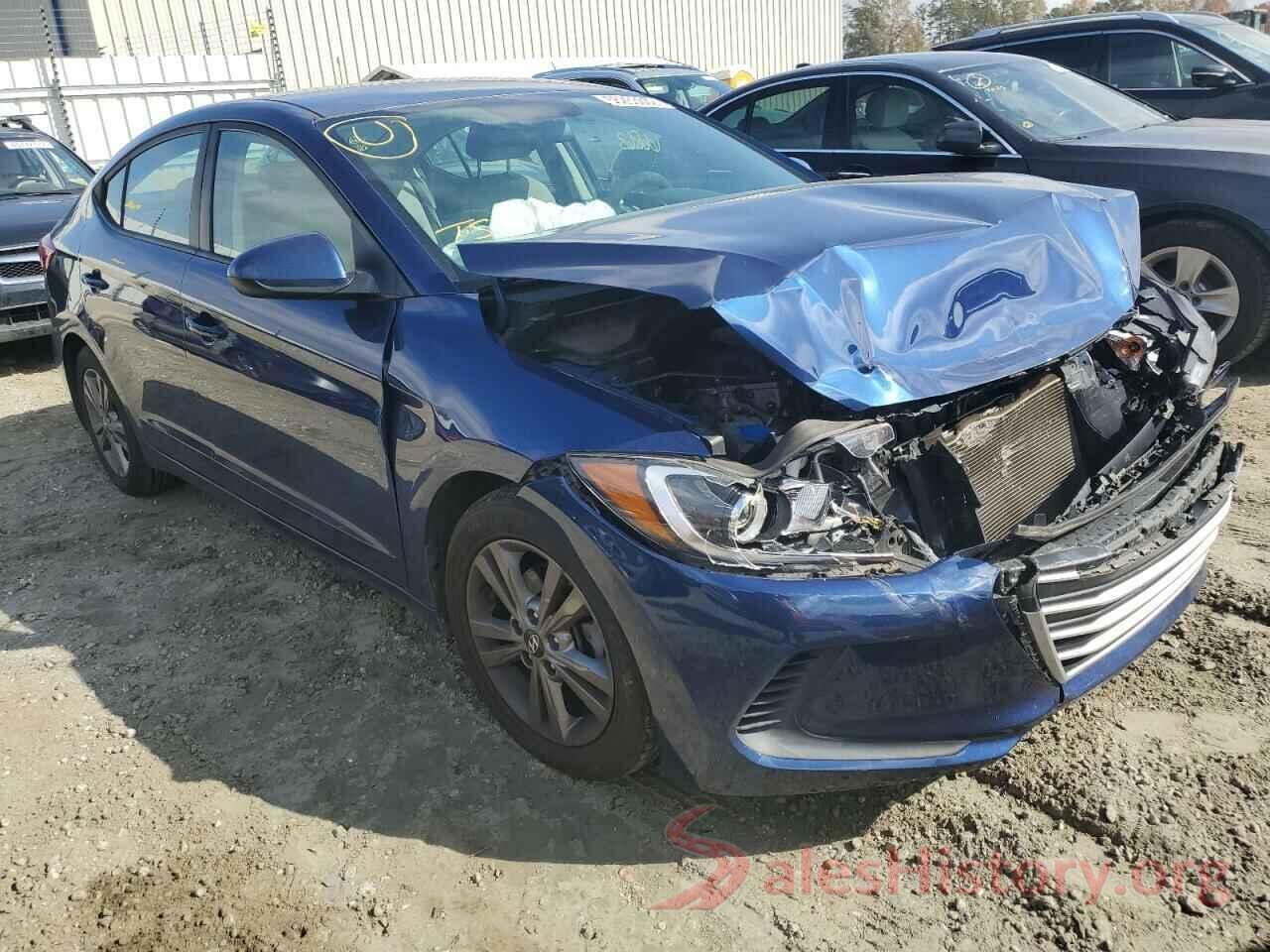 5NPD84LF8JH241164 2018 HYUNDAI ELANTRA