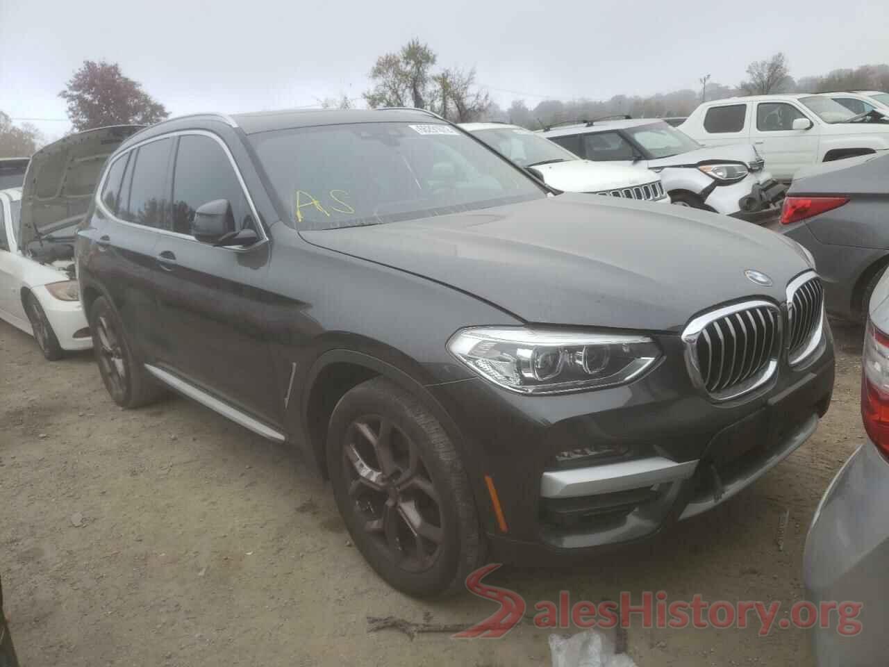 5UXTY5C07M9G21186 2021 BMW X3