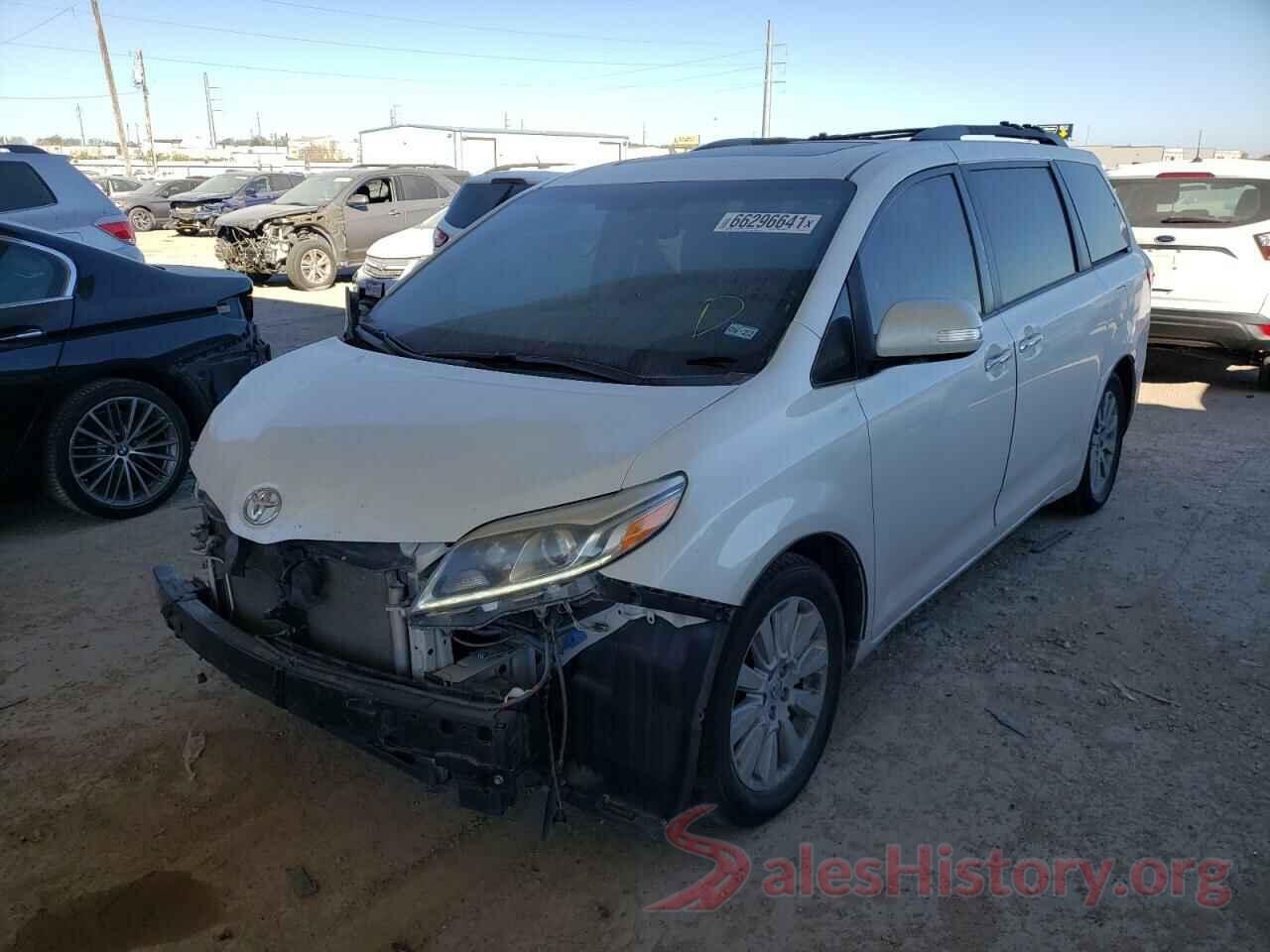 5TDYK3DC2FS584412 2015 TOYOTA SIENNA