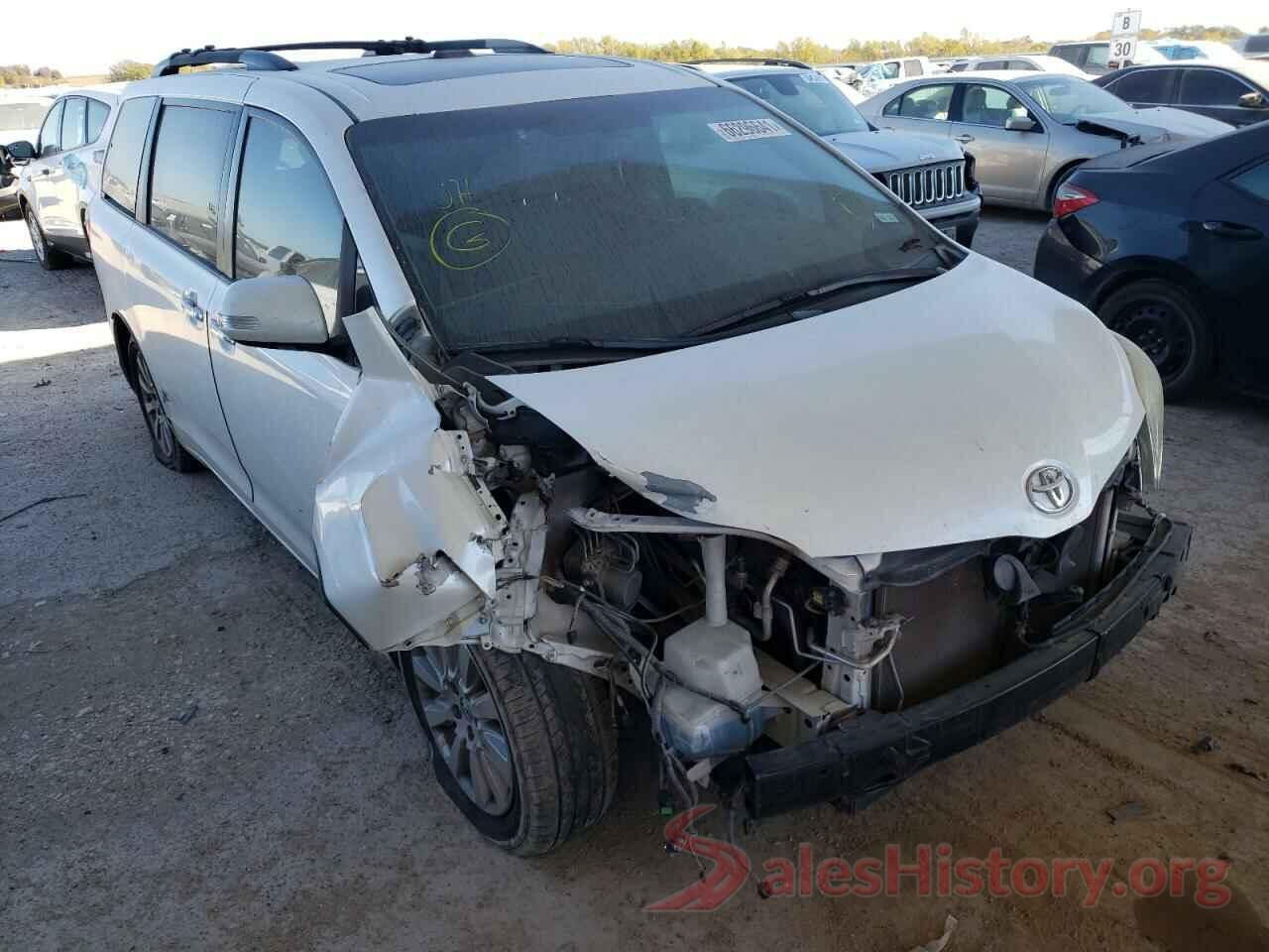 5TDYK3DC2FS584412 2015 TOYOTA SIENNA