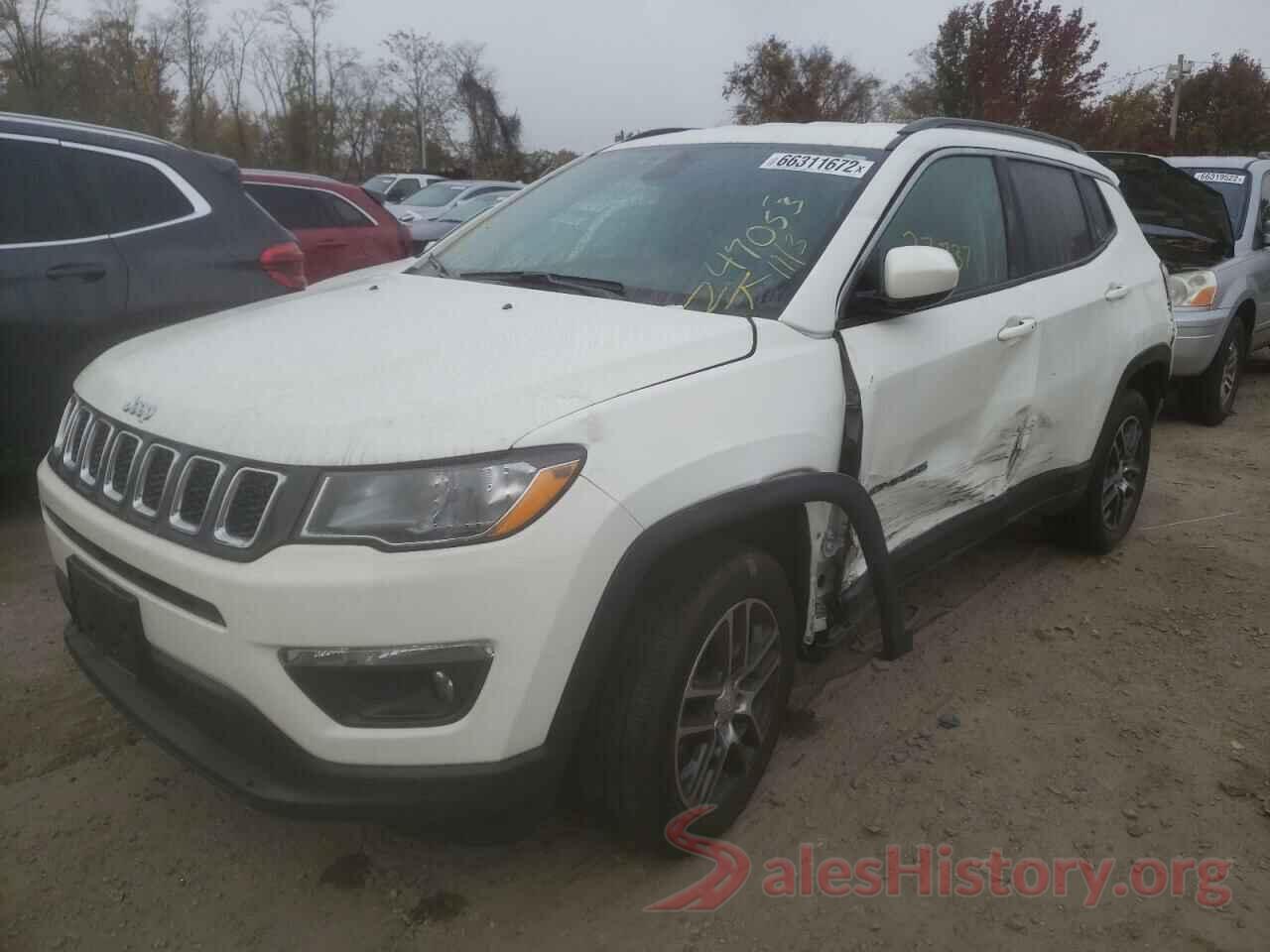 3C4NJDBB5KT713863 2019 JEEP COMPASS